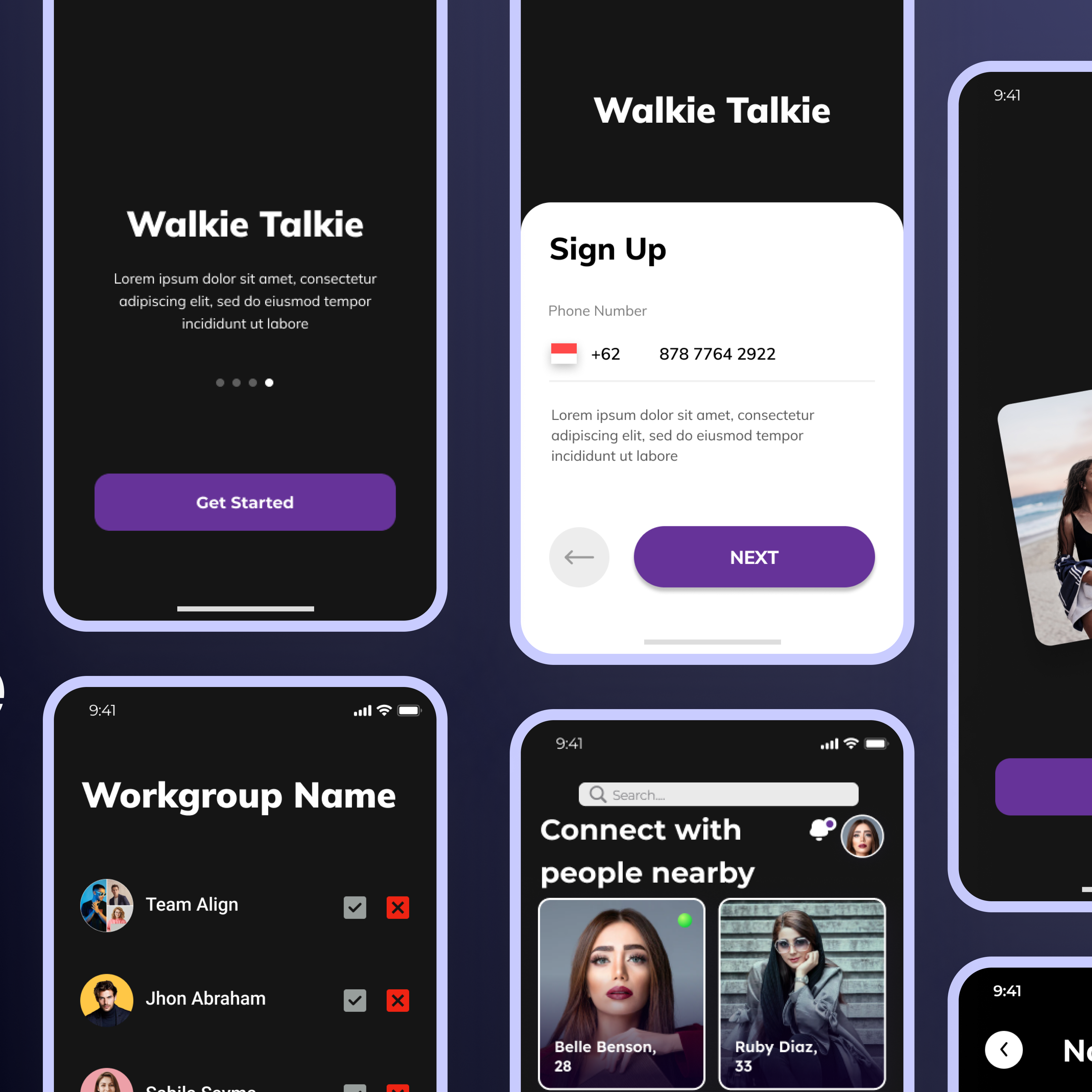 Walkie-Talkie App Screenshot